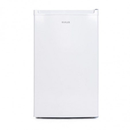Muhler S84WE0 Refrigerator, 121 L, No Frost, Energy Class E, R600A, Reversible Door, White