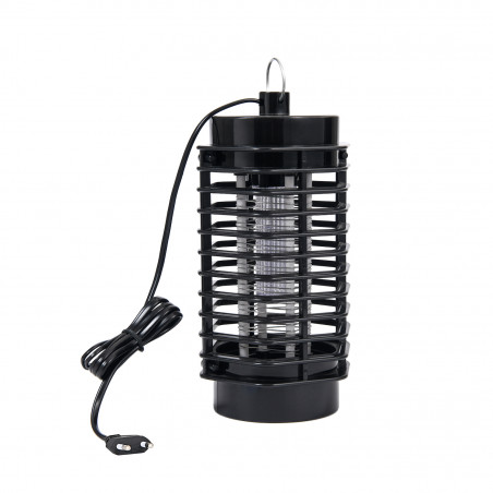 Lampa insecticida Rosberg R51770A, 15 m², 2W, Lumina LED, Zgomot redus, Negru
