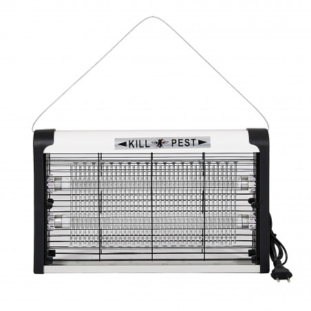Rosberg R51770D Insect Trap, Up to 20 m², 20W, Ultraviolet Light, Low Noise, White/Black