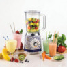 Blender Ariete Capri 0583/0C, 1000W, 1.5 L, 4 viteze + pulse, Zdrobire gheata, Alb/Albastru
