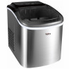 Aparat cuburi de gheata Oliver Voltz OV51447CS, 120W, 12kg/24 ore, 1.3 L, 9 cuburi/ ciclu de operare, Indicator de gheata si apa, Inox