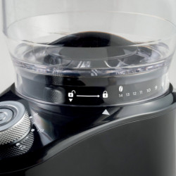 Rasnita electrica pentru macinat cafea Ariete COFFEE GRINDER 3023/00, 200W, 200 g, 14 nivele de macinare, 2-12 cesti, Negru