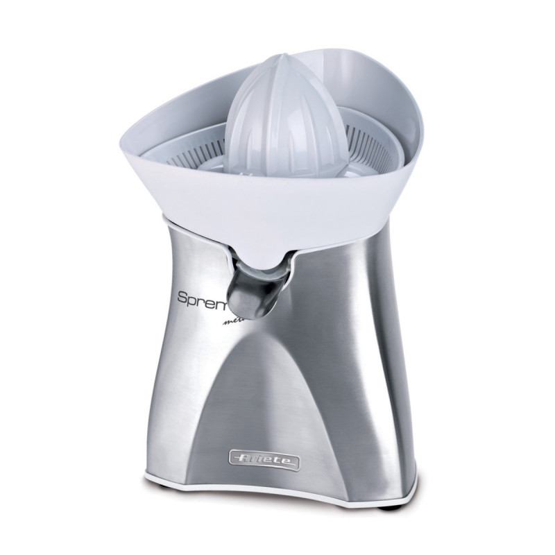 Storcator electric pentru citrice Ariete SPREMI METAL 0407, 60W, Corp metalic, Con dublu, Inox