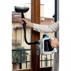 Aparat de curatare cu abur Ariete VAPORÌ JET 4137/00, 3,5 bar, 1050W, 250 ml, Accesorii, Alb