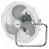 Rosberg R51760J18 3-in-1 Multi-Purpose Fan, 70W, 18", 3 Speeds, Wall-Mounted, Quiet Operation, Chrome/Black