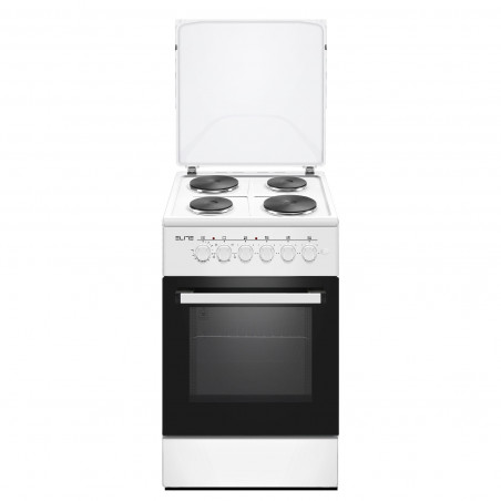 ELITE FSEC-0516W Cooktop, 1500W, Fan, Double Glass Door, White