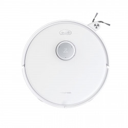 Aspirator robot cu statie de auto-golire Roborock Q Revo Curv QRC02-00, 18500 Pa, 6400 mAh, 66W, 3D Mapping LiDar, Autonomie pana la 4 ore, Alb