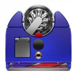 Aspirator robot Aspirator Dyson 360 Vis Nav, 65 AW, 22000 Pa, 110000 rpm, 4 moduri, Navigare vizuală 360°, Hyperdymium, Profil redus, Albastru/Nickel