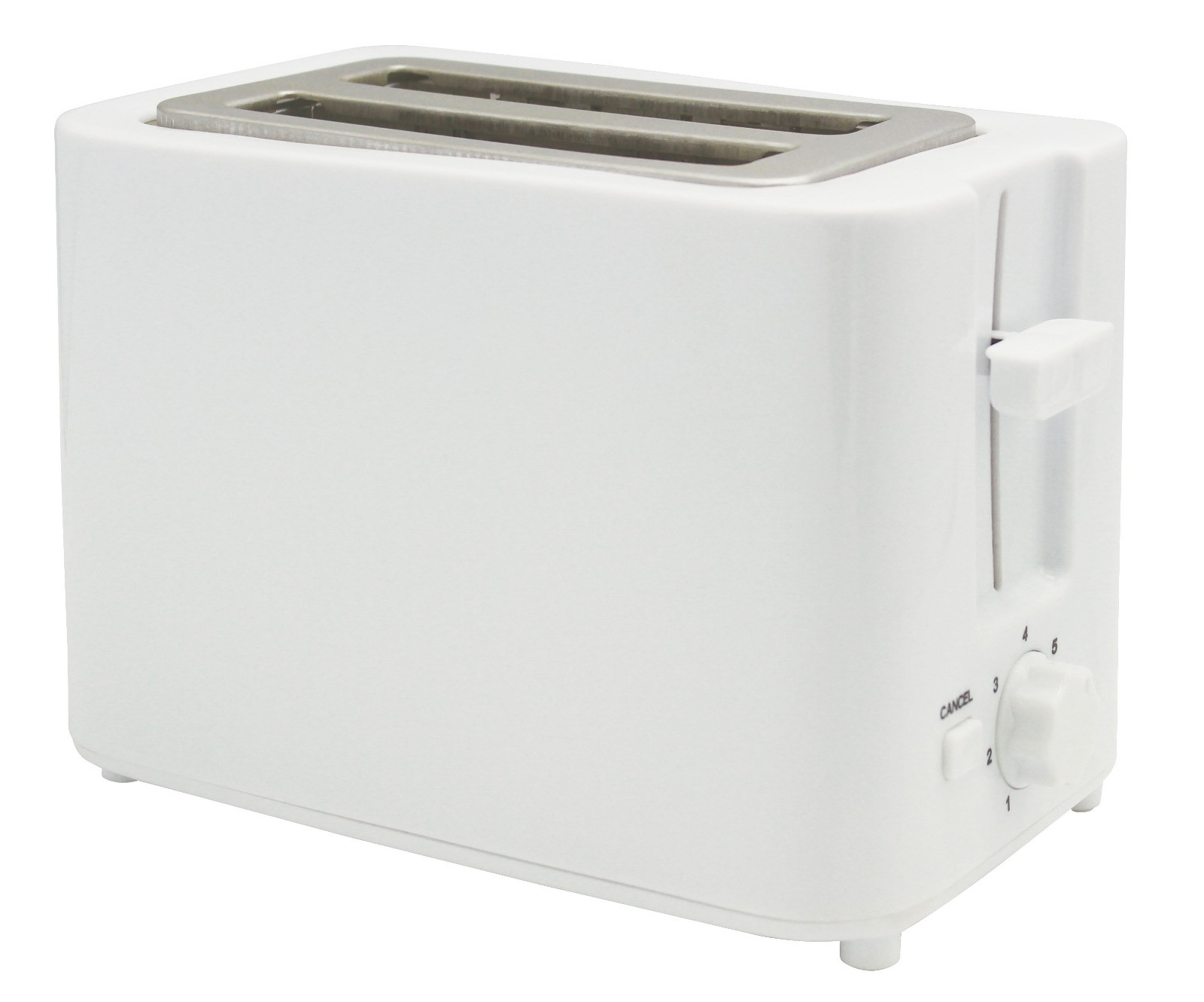 Тостер за хляб Elite CT-818R, 700W, 2 филии, 4 дизайна на изпичане, Бял