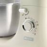 Mixer planetar Ariete VINTAGE 1588/03, 2400W, 5.5 L, 7 viteze, Pulse, Design retro, Picioare antiderapante, Alb/Bej