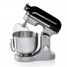 Планетарен миксер Ariete MODERNA 1589/02, 3200W, 5.5 л, 11 скорости, Масивно алуминиево тяло, Аксесоари, Черен/Инокс
