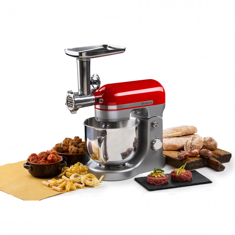 Ariete 4079/00 Planetary Mixer Accessory Set, 11 pieces, Compatible with MODERNA 1589, Gray/Black