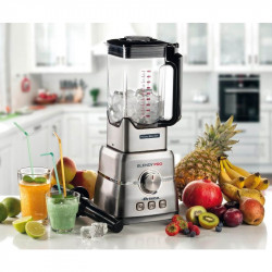 Μπλέντερ Ariete BLENDY PRO 0577, 2000W, 6 ατσάλινες λεπίδες, 2 λίτρα, 32000 στροφές ανά λεπτό, 6 ταχύτητες + παλμός, 3 προγράμματα, Inox