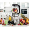 Blender Ariete BLENDY PRO 0577, 2000W, 6 lame din otel, 2 L, 32000 rpm, 6 viteze + pulse, 3 programe, Argintiu