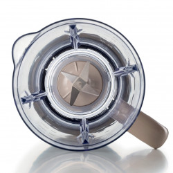 Blender Ariete BREAKFAST 0576/03, 500W, 1.5 L, 2 viteze + pulse, 4 lame otel, Negru