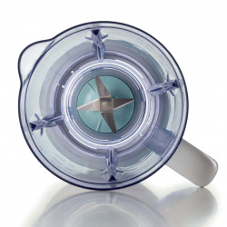 Blender Ariete BREAKFAST 0576/04, 500W, 1.5 L, 2 viteze + pulse, 4 lame otel, Alb