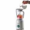 Μπλέντερ Ariete BREAKFAST 0576/04, 500W, 1,5 l, 2 ταχύτητες + παλμός, 4 ατσάλινες λεπίδες, Λευκό