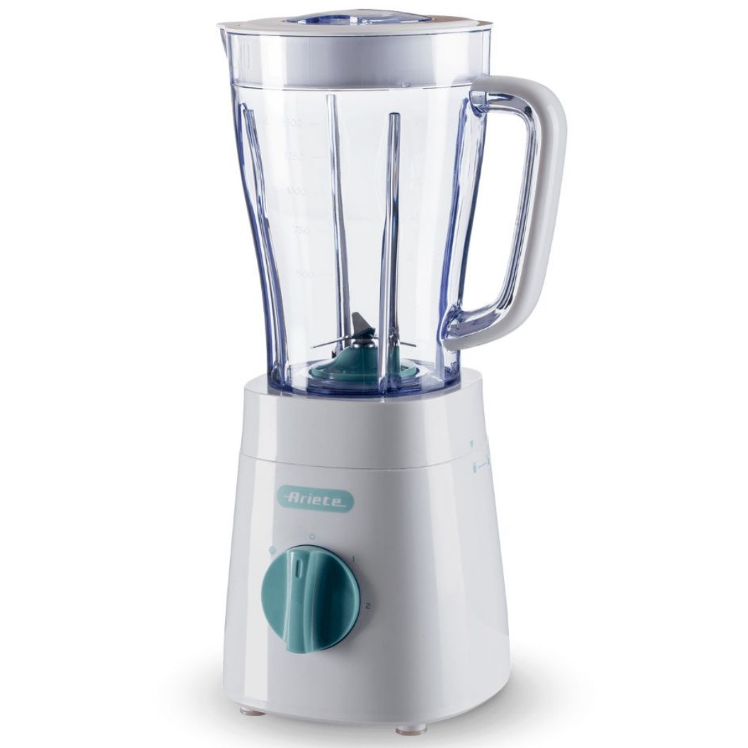 Блендер Ariete BREAKFAST 0576/04, 500W, 1.5 л, 2 скорости+пулс, 4 стоманени остриета, Бял
