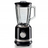 Blender Ariete MODERNA 0585/02, 1000W, 4 lame, 1.5 L, 4 viteze + pulse, Cana din sticla, Negru