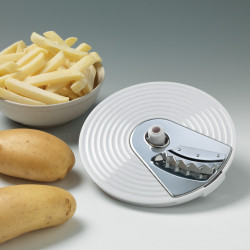 Robot de bucatarie Ariete ROBOMIX METAL 1779/00, 1500 W, 2.1 L, Viteza variabila, Pulse, Lame otel inoxidabil, Inox