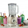 Blender Ariete VINTAGE 2.0 0583/03, 1000W, 1.5 L, 4 lame, 4 viteze + pulse, Zdrobire gheata, Bej