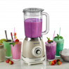 Blender Ariete VINTAGE 2.0 0583/03, 1000W, 1.5 L, 4 lame, 4 viteze + pulse, Zdrobire gheata, Bej