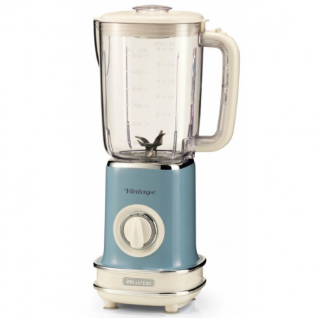 Блендер Ariete VINTAGE 0568/15, 500W, 1.5 л, 2 скорости+пулс, Трошене на лед, Син