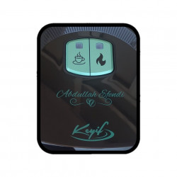 Cafetiera pentru cafea turceasca Kumtel ECM-E-220, 600W, 0.22 L, Pana la 4 cesti, Senzor de revarsare, Verde