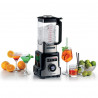 Blender Ariete BLEND & HEAT PRO 0578, 2000W, 10 viteze, 32000 rpm, 6 programe, Funcție pentru inundații + supă, Inox/negrit.