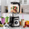 Blender Ariete BLEND & HEAT PRO 0578, 2000W, 10 viteze, 32000 rpm, 6 programe, Funcție pentru inundații + supă, Inox/negrit.