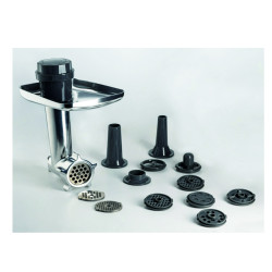 Set accesorii pentru mixer planetarMODERNA 1589  Ariete 4079/00, 11 piese, Gri/Negru