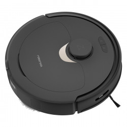 Прахосмукачка робот Roborock Q Revo S QRS02-00, 7000 Pa, 5200 mAh, 80W, 3D Картографиране, LiDar, Станция за зареждане, Автономия до 3 часа, Черен