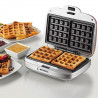 Ariete PARTY TIME 1973/00 Waffle Maker, 700W, Non-stick coating, 2 plates, Lock, Red