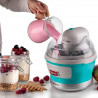 Aparat preparare inghetata Ariete PARTY TIME 0643/01, 12W, 1.5 L, 30 min, Bol mobil, Turcoaz