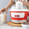 Παγωτομηχανή Ariete PARTY TIME 0643/00, 12W, 1.5 l, 30 min, Κινητό μπολ, Κόκκινο
