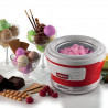 Ariete PARTY TIME 0643/00 Ice Cream Maker, 12W, 1.5 L, 30 min, Removable Bowl, Red