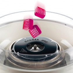 Машина за захарен памук Ariete COTTON CANDY PARTY TIME 2973/00, 450W, Вграден дозатр, Червен