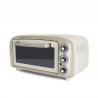 Cuptor electric Ariete VINTAGE 0979/03, 1380 W, 18 L, 3 moduri, Pana la 230°C, Geam dublu, Timer, Alb/Bej