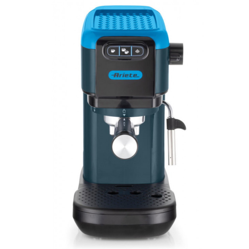 Ariete ESPRESSO COLOR 1399/18 Coffee Machine, 1300W, 15 bar, 1.1 L, Ground Coffee and ESE, Blue