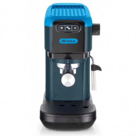 Ariete ESPRESSO COLOR 1399/18 Coffee Machine, 1300W, 15 bar, 1.1 L, Ground Coffee and ESE, Blue