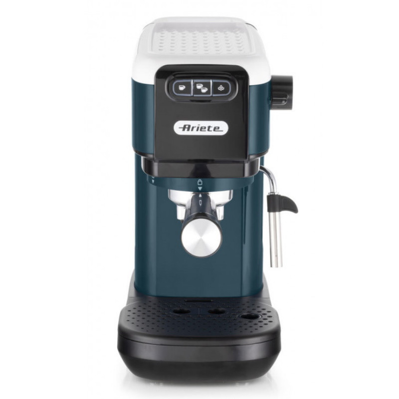Espressor manual Ariete ESPRESSO COLOR 1399/11, 1300W, 15 bar, 1.1 L, Cafea macinata si paduri ESE, Alb