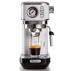Καφετιέρα Ariete ESPRESSO SLIM MODERNA 1381/14, 1300W, 15 bar, 1.1 l, Ground και ESE, Λευκό