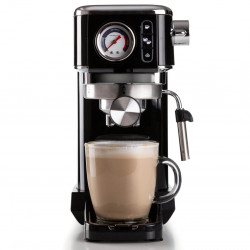 Кафемашина Ariete ESPRESSO SLIM MODERNA 1381/32, 1300W, 15 bar, 1.1 л, Мляно и ESE, Черен