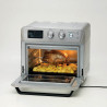 Фритюрник-фурна с горещ въздух Ariete 4629/11, 1700W, 25 л, 15 програми, До 230C, Дигитален дисплей, Въртяща се кошница, Инокс
