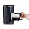 Καφετιέρα φίλτρου Ariete BREAKFAST 1394/00, 12 φλιτζάνια, 0.600l, παράθυρο στάθμης νερού, Σκούρο γκρι