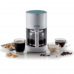 Καφετιέρα φίλτρου Ariete BREAKFAST 1394/01, 12 φλιτζάνια, 0.600l, παράθυρο στάθμης νερού, Λευκό