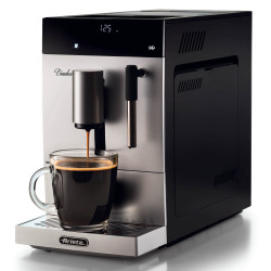 Καφετιέρα Ariete Diadema Automatica 1452/01, 1350W, 19 bar, Touch display, Ατμομάγειρας, Ασημί