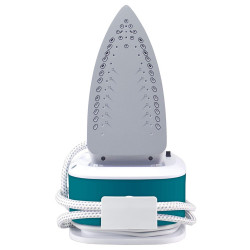 Beper P204CAL200 Iron, 2250W, Ceramic Plate, Thermostat, Filter, Continuous Cycle, White/Teal