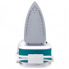Beper P204CAL200 Iron, 2250W, Ceramic Plate, Thermostat, Filter, Continuous Cycle, White/Teal