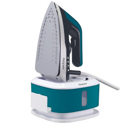 Ютия Beper P204CAL200, 2250W, Керамична плоча, Термостат, Филтър, Непрекъснат цикъл, Бял/синьозелен